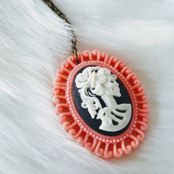 HeatherPJ.com Jewelry - Style Lolita Coco Skeleton Cameo